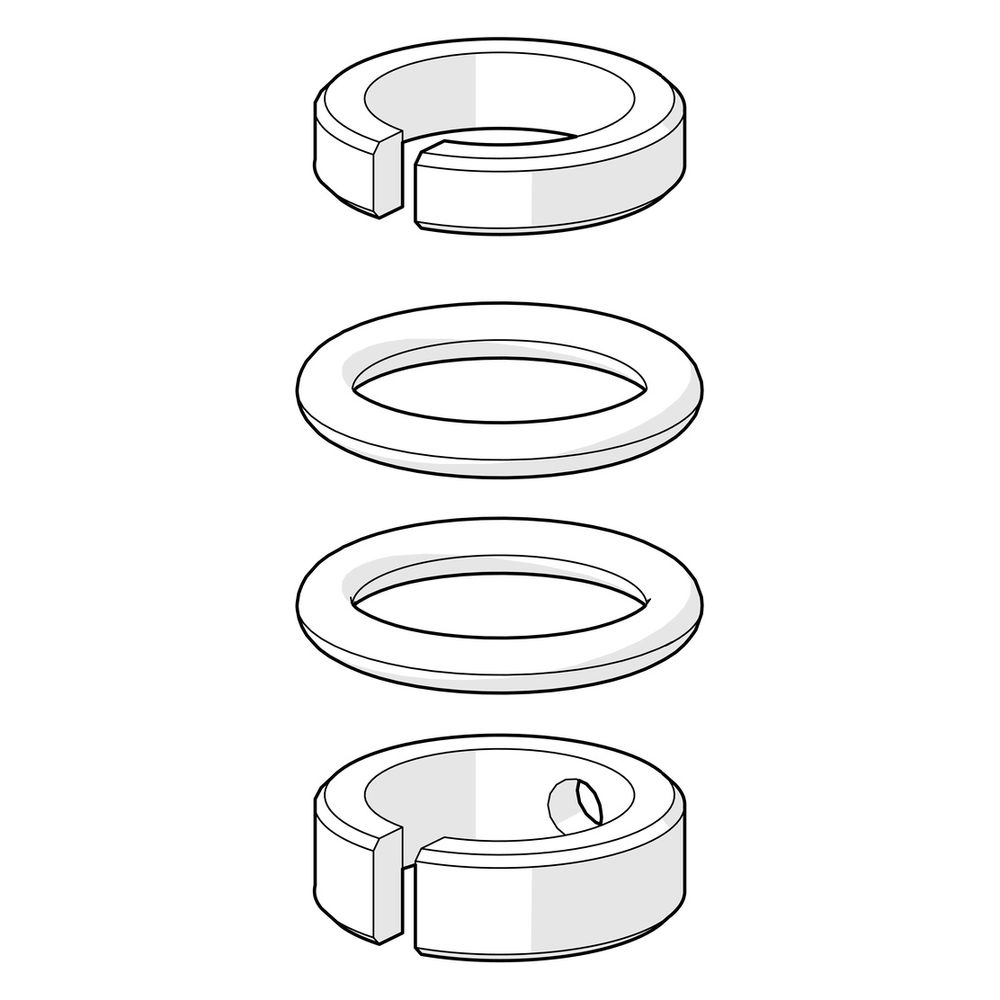 Hansa Auslaufdichtung für Oras Group, 1020543V... HANSA-1020543V 6414150108471 (Abb. 2)
