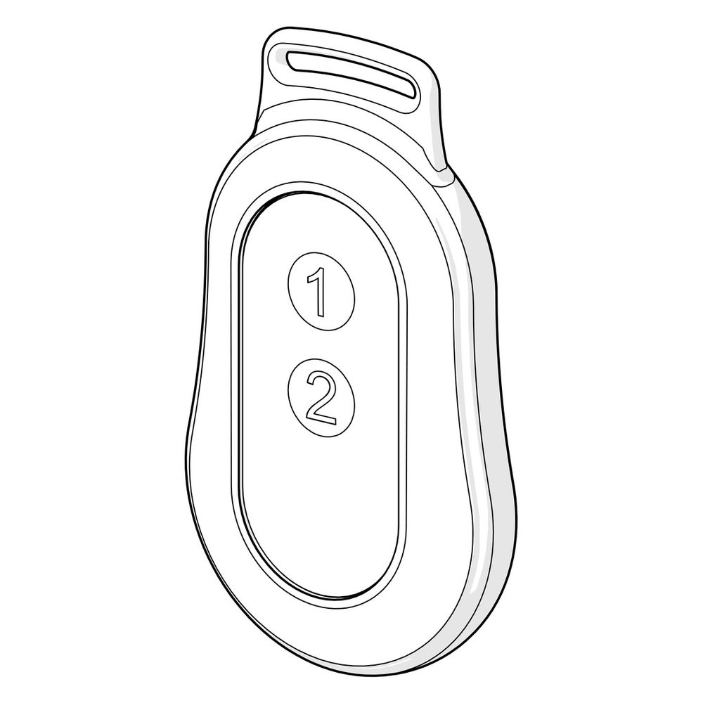 Hansa Fernbedienung, Bluetooth, 3V, IP 50, 290013... HANSA-290013 6414150103599 (Abb. 2)