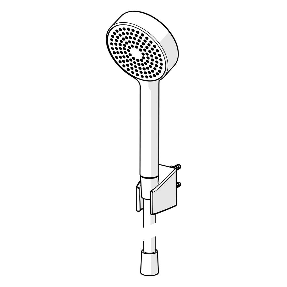 Hansa BasicJet Handbrausegarnitur, 1-strahlig, Chrom, 44680113... HANSA-44680113 4057304002526 (Abb. 5)