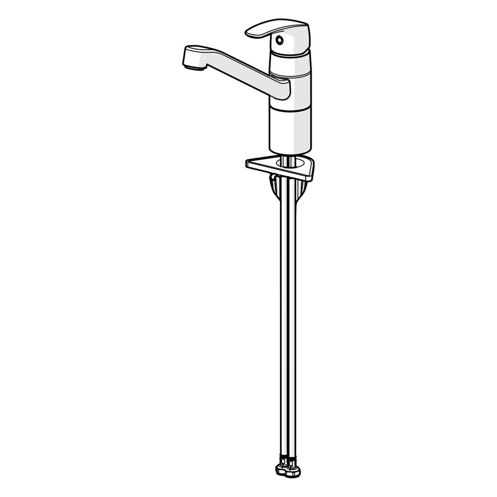 Hansa Pinto Einhebel-Küchenarmatur, Ausladung 213mm, DN 15, Chrom, 45082293... HANSA-45082293 4057304014727 (Abb. 5)