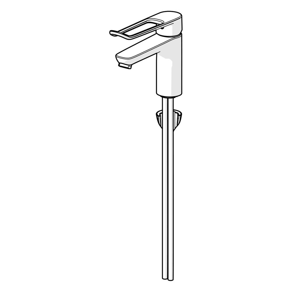 Hansa Clinica Einhebel-Waschtischbatterie, Bügel-/Bedienhebel lang, Ausladung 150mm, DN... HANSA-45232185 4057304018879 (Abb. 5)