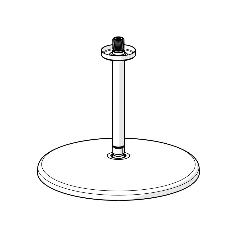 Hansa Aurelia Kopfbrause 1-strahlig, rund, D 300mm, Decke, schwenkbares Kugelgelenk, An... HANSA-47270300 4057304020629 (Abb. 5)