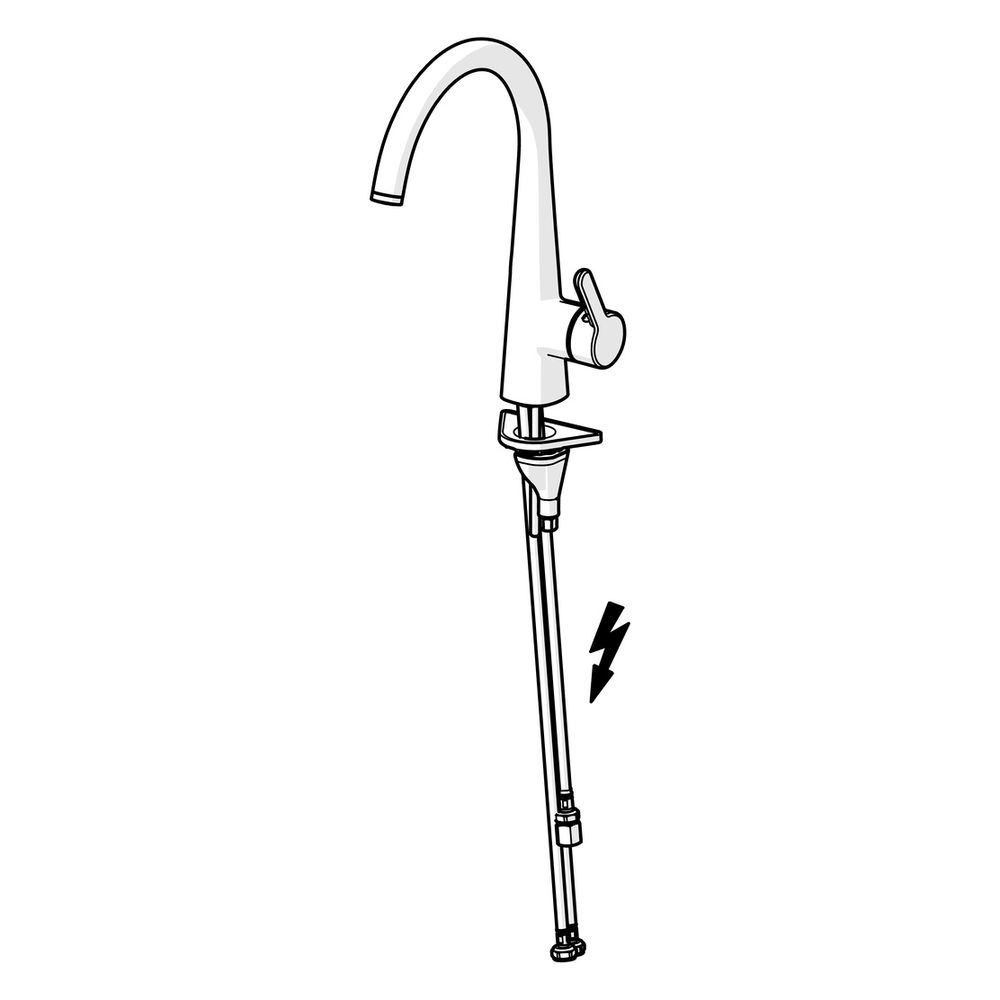 Hansa Designo Style Einhebel-Küchenarmatur, Niederdruck, Ausladung 200mm, DN 15, Chrom... HANSA-51021183 4057304007064 (Abb. 5)