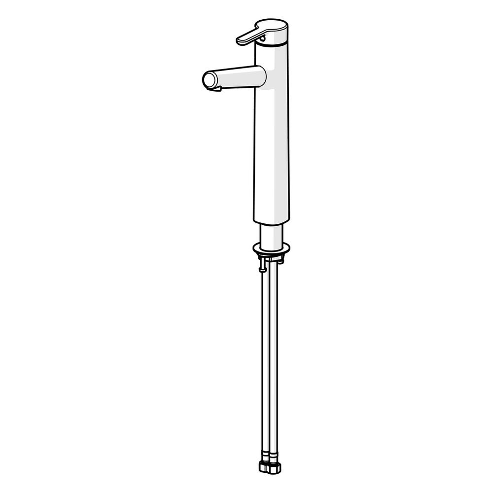 Hansa Designo Einhebelmischer Waschtischbatterie Style 5169 Ausladung 150mm DN15 Chrom... HANSA-51692283 4057304006371 (Abb. 5)