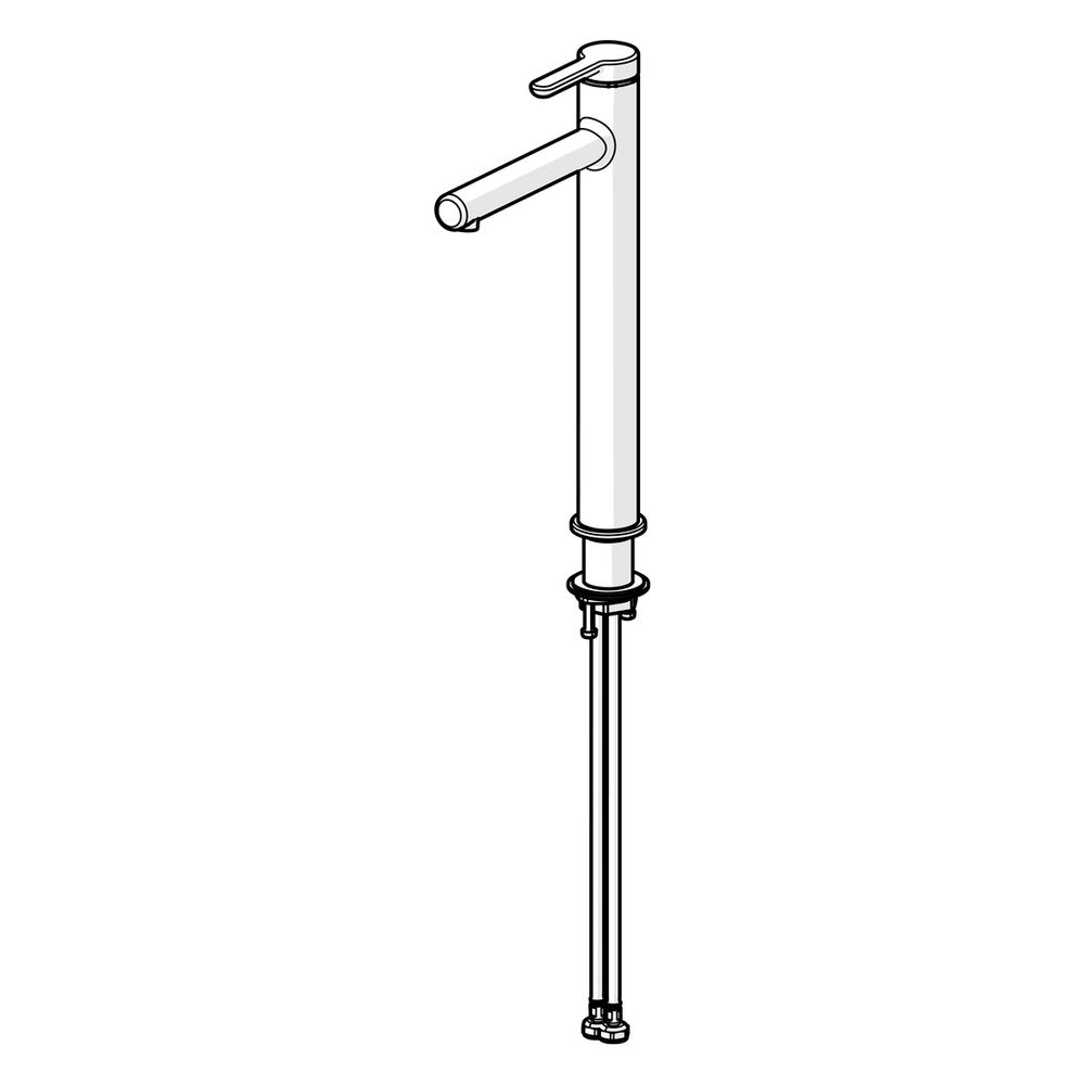 Hansa Designo Style Einhebel-Waschtischbatterie, Ausladung 171mm, DN 15, Chrom... HANSA-51692293 4057304015120 (Abb. 5)