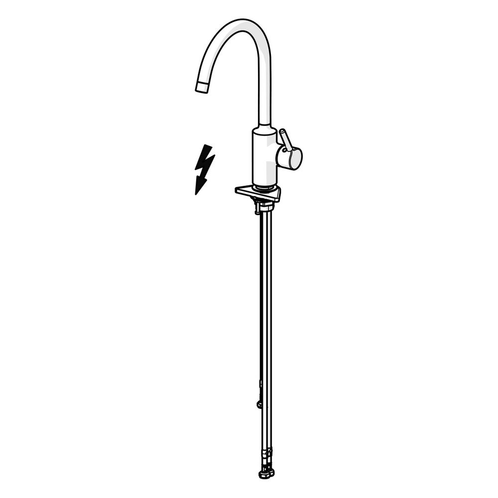 Hansa Vantis Einhebel-Küchenarmatur Standmontage, Niederdruck, Matt-Schwarz, 52221167... HANSA-5222116733 4057304019883 (Abb. 5)