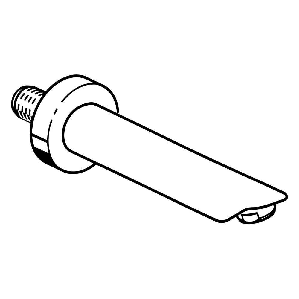 Hansa Auslauf, Länge 170mm, Ausladung 170mm, DN 15, Chrom, 52502100... HANSA-52502100 4015474068445 (Abb. 3)