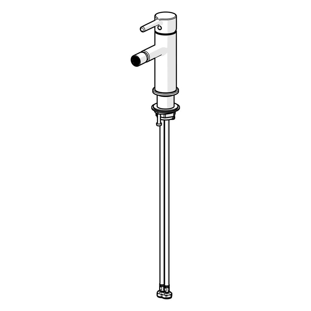 Hansa Vantis Style Einhebel-Bidetarmatur, Standmontage, 101mm Ausladung, Bronze gebür... HANSA-5464220781 4057304024924 (Abb. 5)