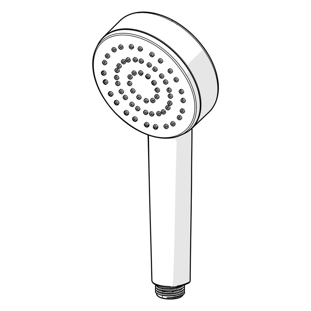 Hansa Basic Handbrause, 1-strahlig, Chrom, 55610100... HANSA-55610100 4057304019104 (Abb. 5)