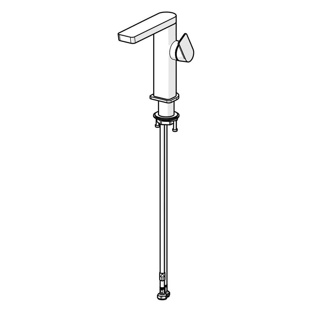 Hansa Stela Einhebel-Waschtischbatterie, Ausladung 175mm, Chrom, 57142273... HANSA-57142273 4057304015229 (Abb. 5)