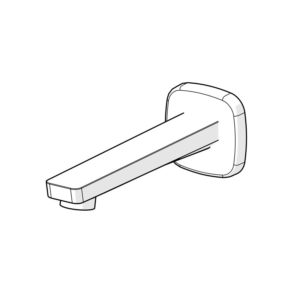 Hansa Stela Einhebelmischer Auslauf 5724 Ausladung 214mm Rosette soft edge Chrom... HANSA-57241000 4057304015342 (Abb. 5)