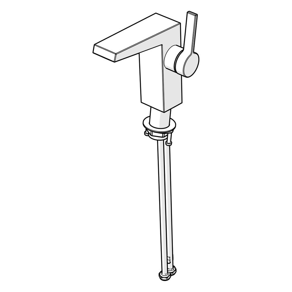 Hansa Loft Einhebelmischer Waschtischbatterie 5752 Ausladung 146mm DN15 Chrom... HANSA-57522203 4015474263529 (Abb. 3)
