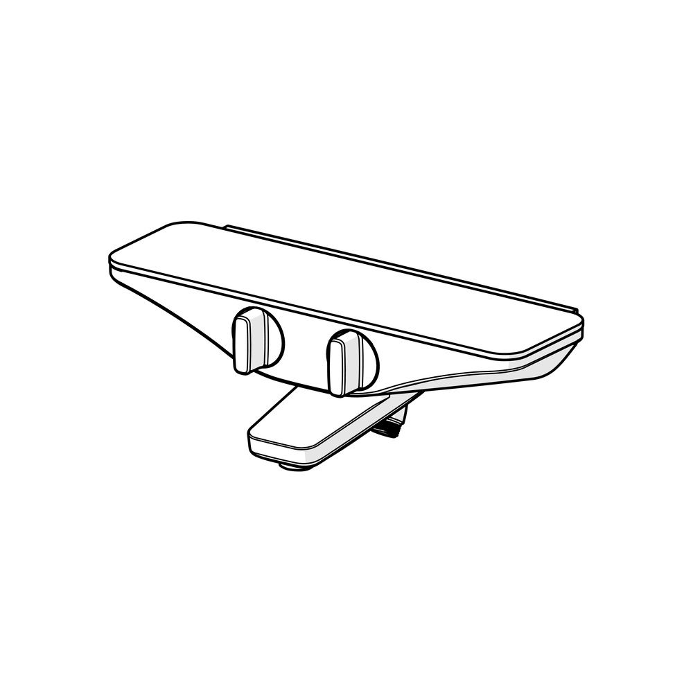 Hansa Emotion Wannenfüll- und Brausebatterie, Ausladung 137mm, DN 15, Chrom/Weiß, 586... HANSA-5864217182 4057304008733 (Abb. 5)