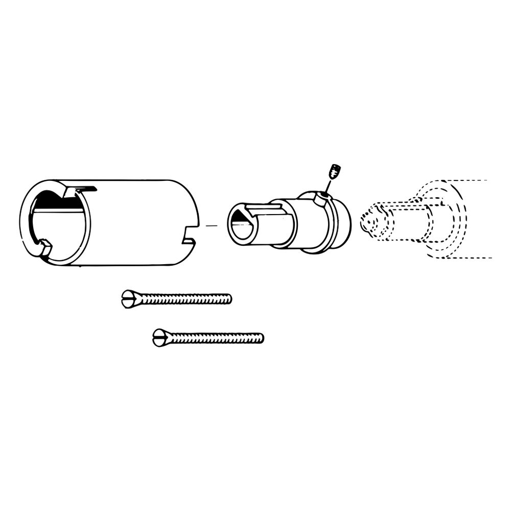Hansa Verlängerungssatz 59901607 35mm Chrom... HANSA-59901607 4015474139329 (Abb. 2)