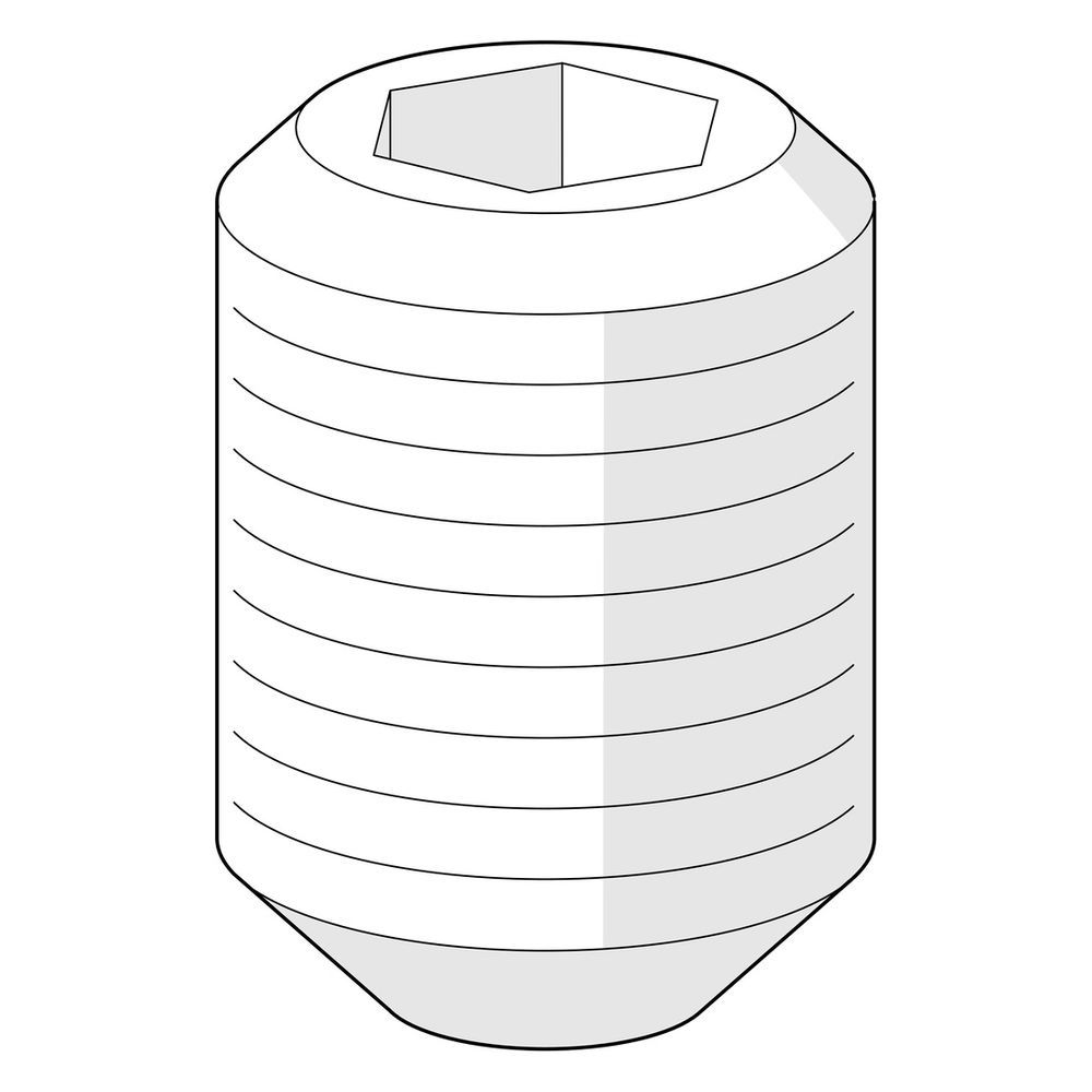 Hansa Schraube, Anschlussgröße M6x9,5, 59901609... HANSA-59901609 4015474139121 (Abb. 2)