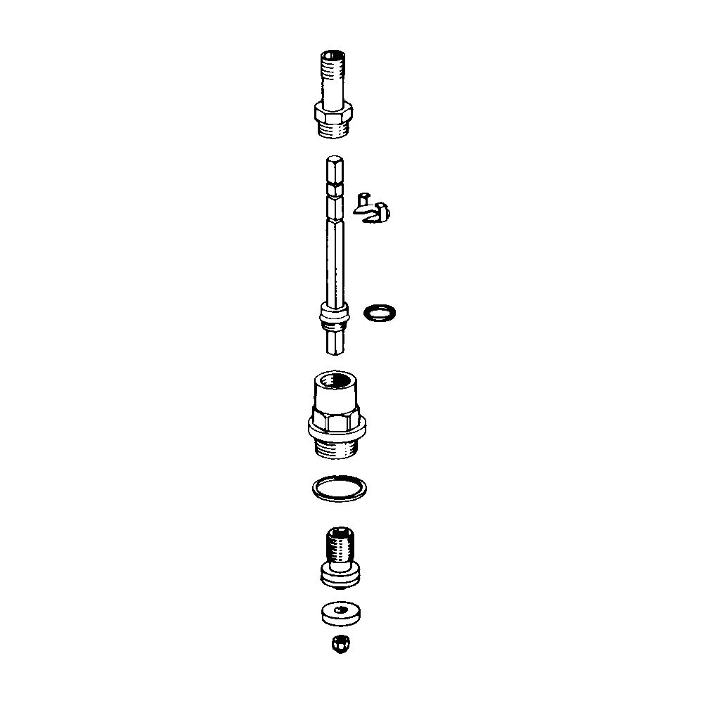 Hansa Oberteil, 10-45mm, G 3/4", 59902724... HANSA-59902724 4015474107212 (Abb. 2)