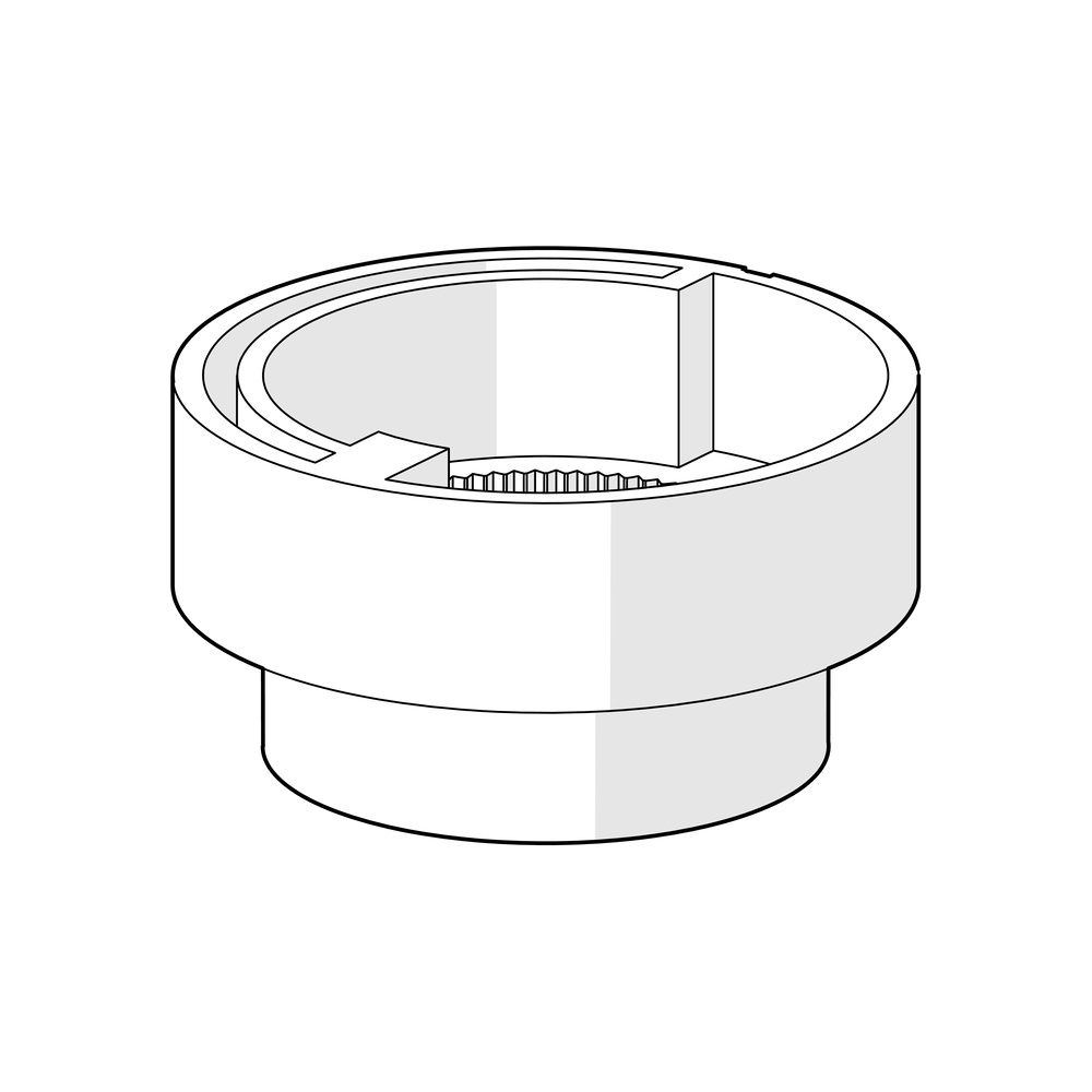 Hansa Temperaturanschlagring, Chrom, 59906355... HANSA-59906355 4015474315976 (Abb. 2)
