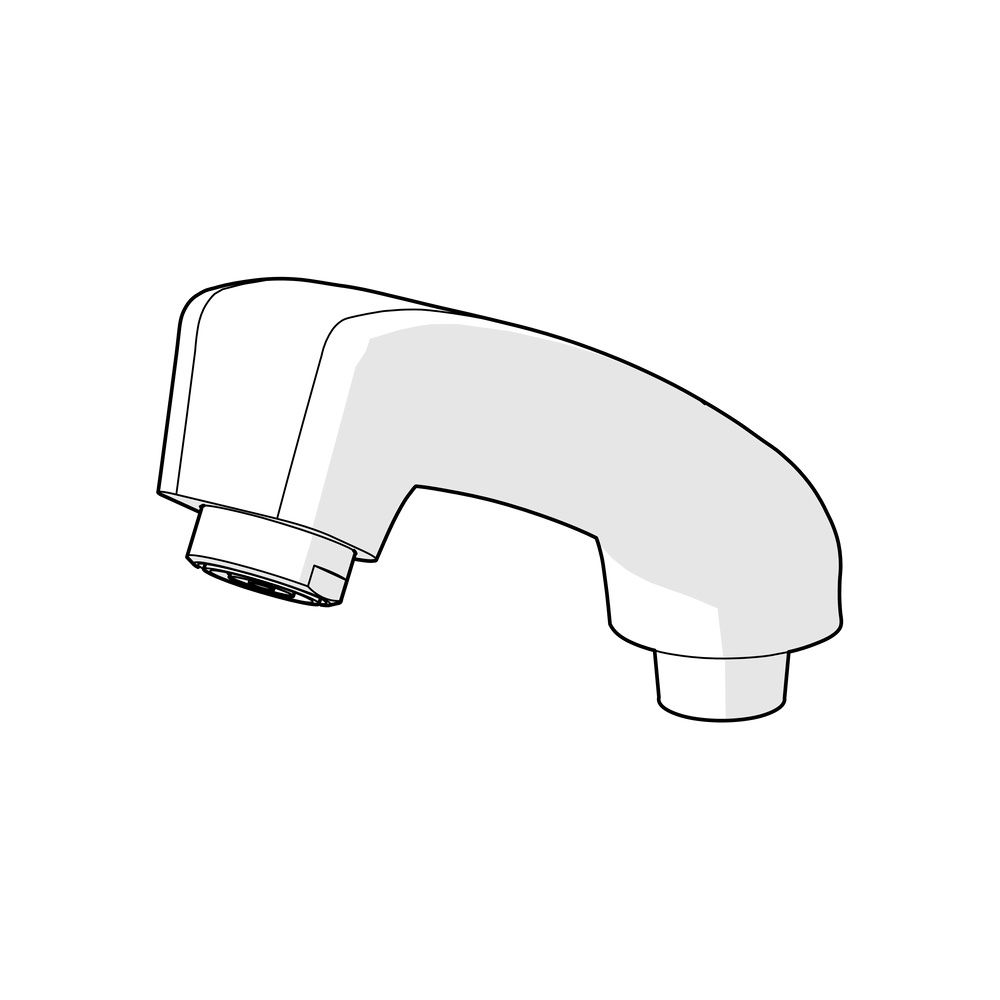 Hansa Friseur-Handbrause mit Luftsprudler M24x1, 59910054... HANSA-59910054 4015474812017 (Abb. 2)
