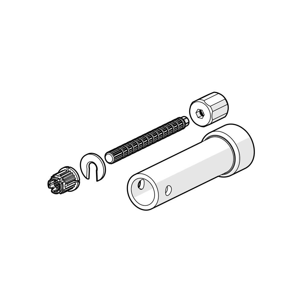 Hansa Verlängerungssatz, 80mm, 59910424... HANSA-59910424 4015474834736 (Abb. 2)
