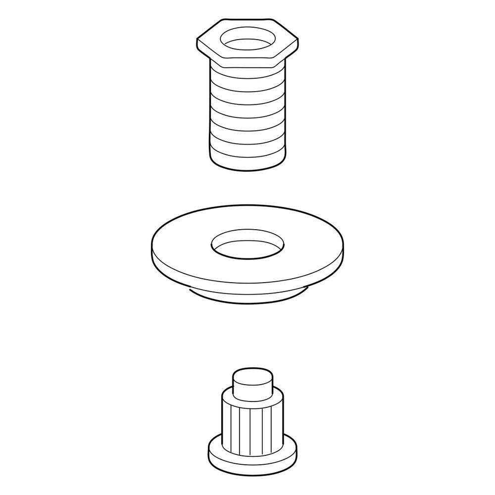 Hansa Adapter für Unterputz-Einbaukörper, 59911033... HANSA-59911033 4015474890220 (Abb. 2)