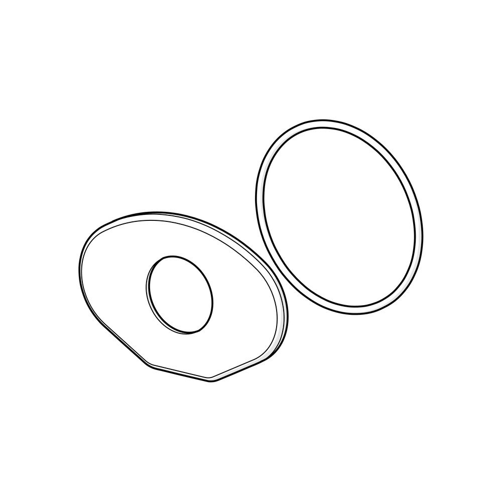 Hansa Rosette für Wasserhahn, Chrom, 59911328... HANSA-59911328 4015474935396 (Abb. 2)