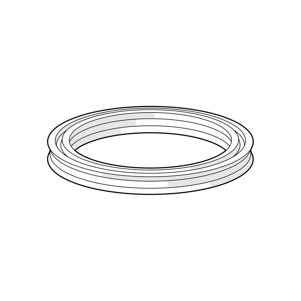Hansa Dichtungen 40,3x6,0mm, 59911387... HANSA-59911387 4015474946972 (Abb. 2)