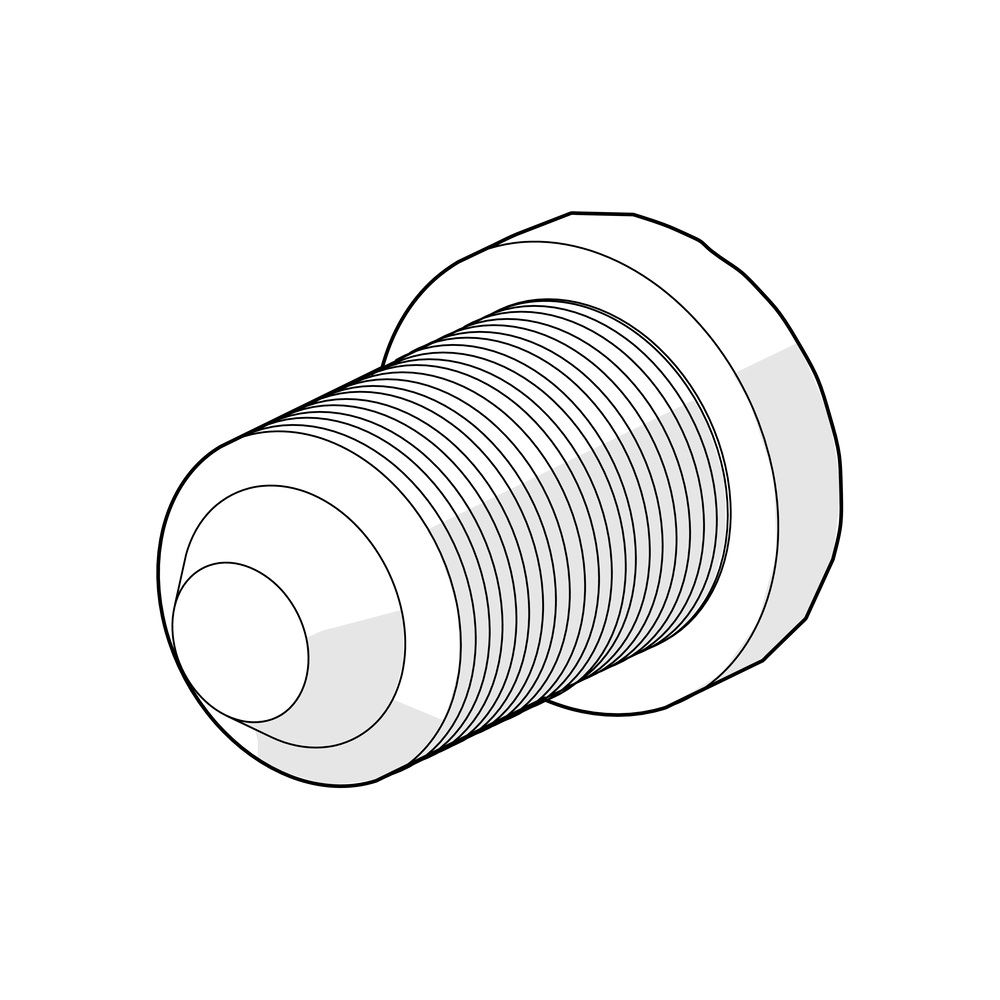 Hansa Schraube, Anschlussgröße M6x10, 2,5, 59911435... HANSA-59911435 4015474963573 (Abb. 2)