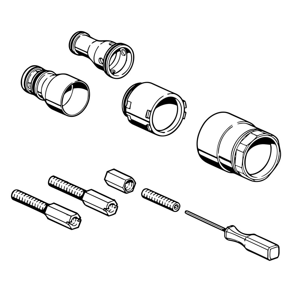 Hansa Verlängerungssatz, 35mm, 59911438... HANSA-59911438 4015474965997 (Abb. 2)