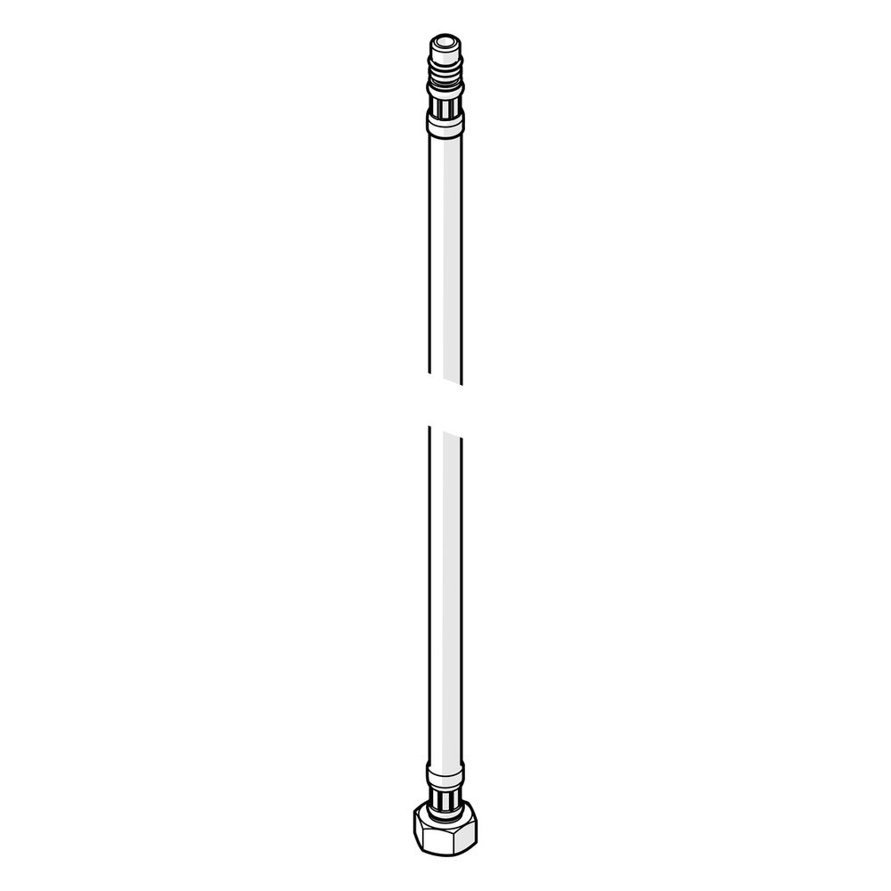 Hansa Anschlussschlauch Länge 50cm, 3/8" x M10x1, 59911767... HANSA-59911767 4015474984493 (Abb. 2)