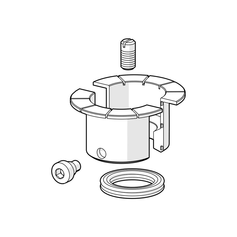 Hansa Dichtungskit für Wasserhahn, 59911884... HANSA-59911884 4015474024144 (Abb. 2)