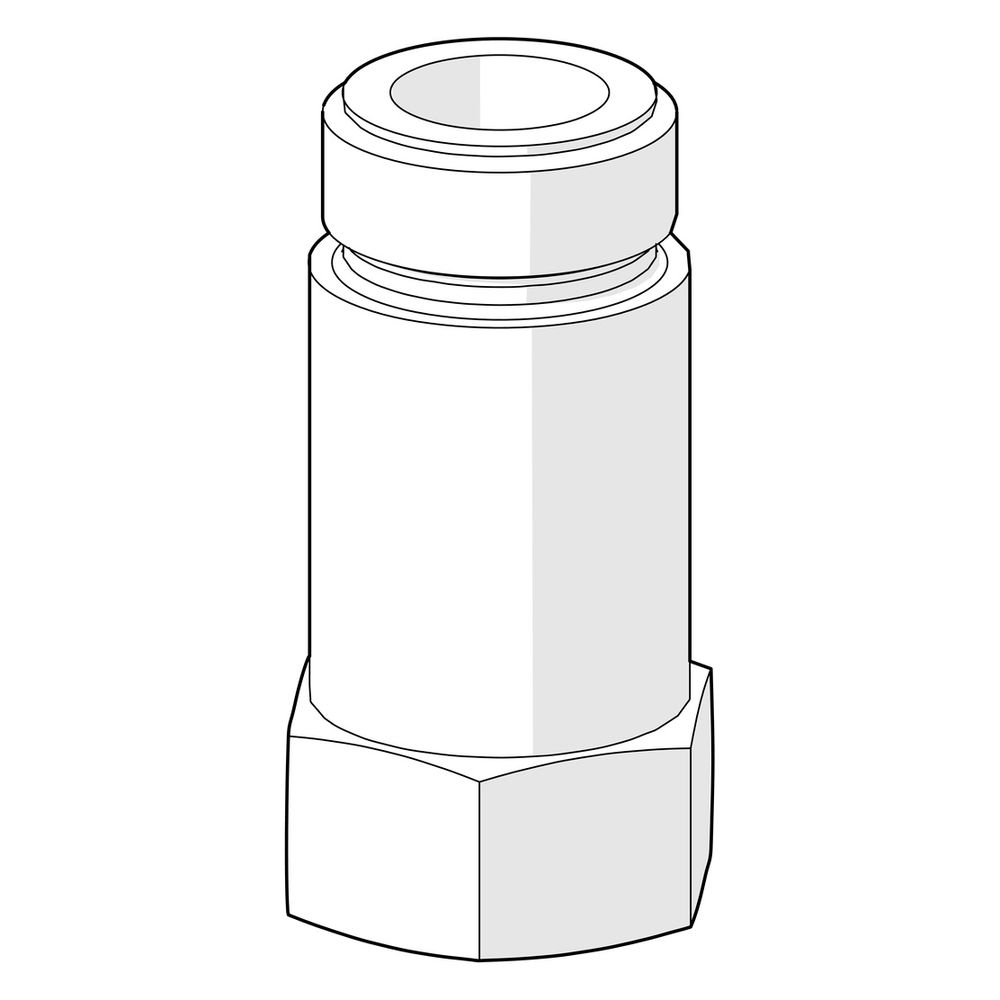 Hansa Mix Rückflussverhinderer G 3/8" x G 3/9", 59912107... HANSA-59912107 4015474044470 (Abb. 2)