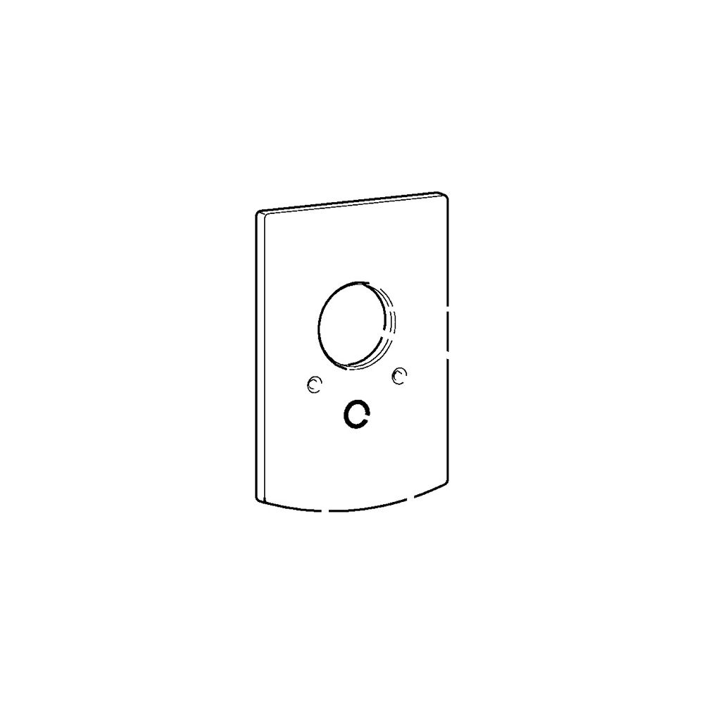 Hansa Rosette für Unterputz-Einbaukörper, Chrom, 59912507... HANSA-59912507 4015474072800 (Abb. 2)