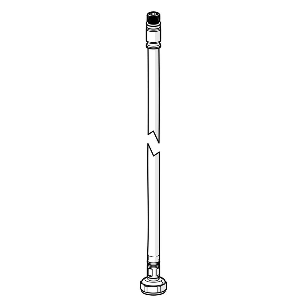 Hansa Anschlussschlauch Länge 43cm, G 3/8" x M10x1, 59912515... HANSA-59912515 4015474072916 (Abb. 2)