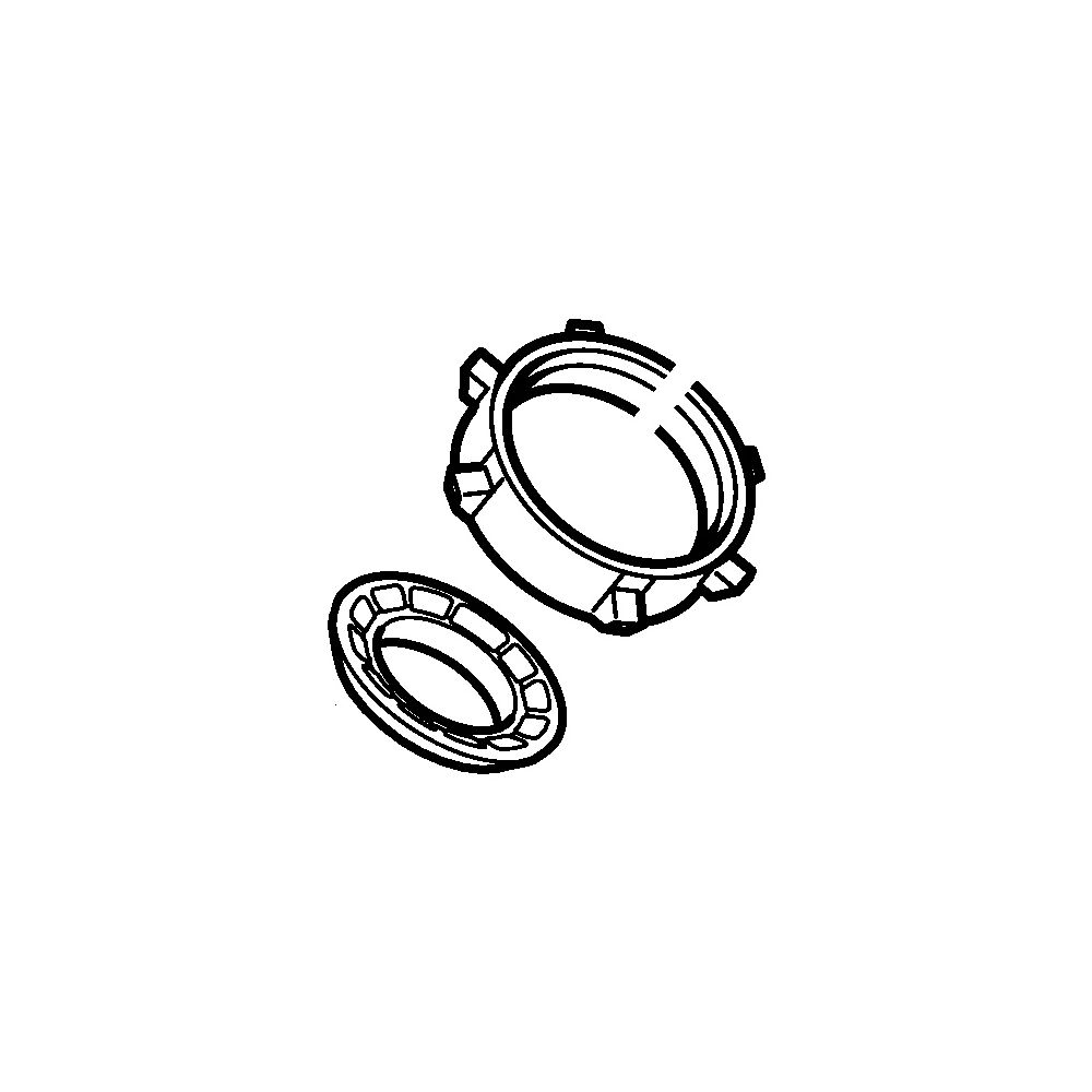 Hansa Befestigungssatz M30x1, 59912521... HANSA-59912521 4015474072992 (Abb. 2)
