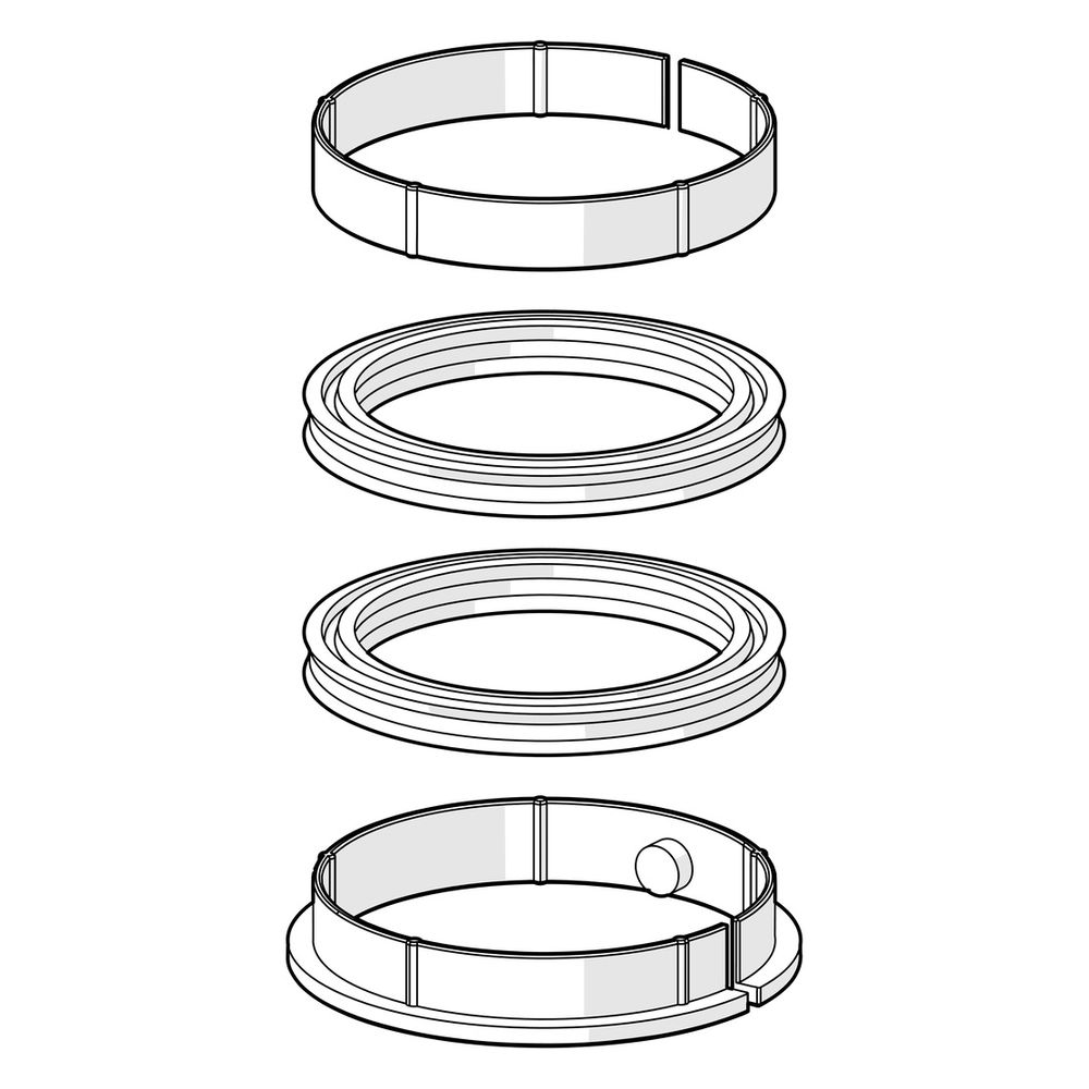 Hansa Dichtungskit für Wasserhahn, 59912646... HANSA-59912646 4015474085336 (Abb. 2)