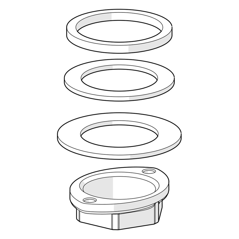 Hansa Befestigungssatz M33x1,5, 59912717... HANSA-59912717 4015474096400 (Abb. 2)