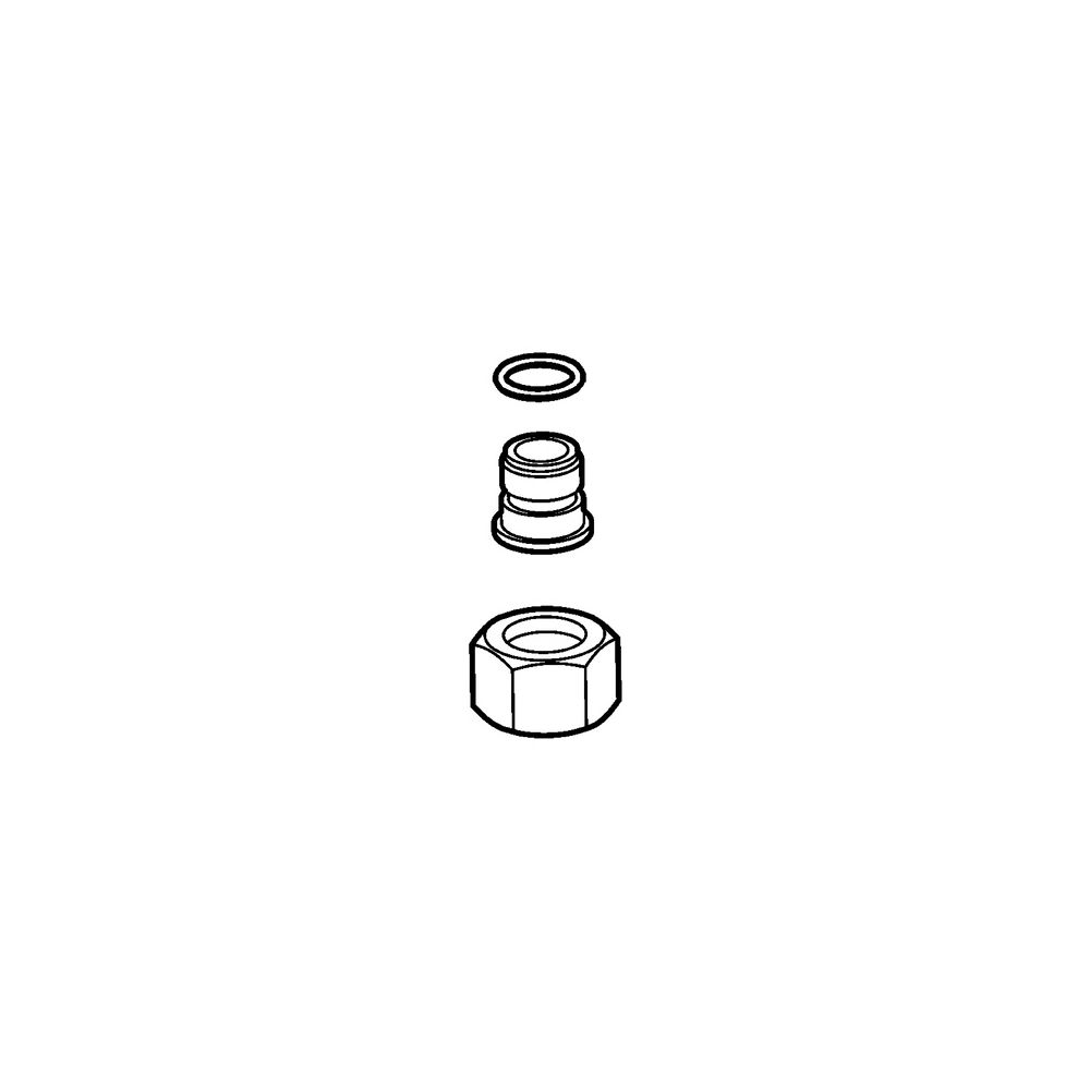 Hansa Minimat Anschlussnippel 59912848 G3/8 Chrom... HANSA-59912848 4015474121812 (Abb. 2)
