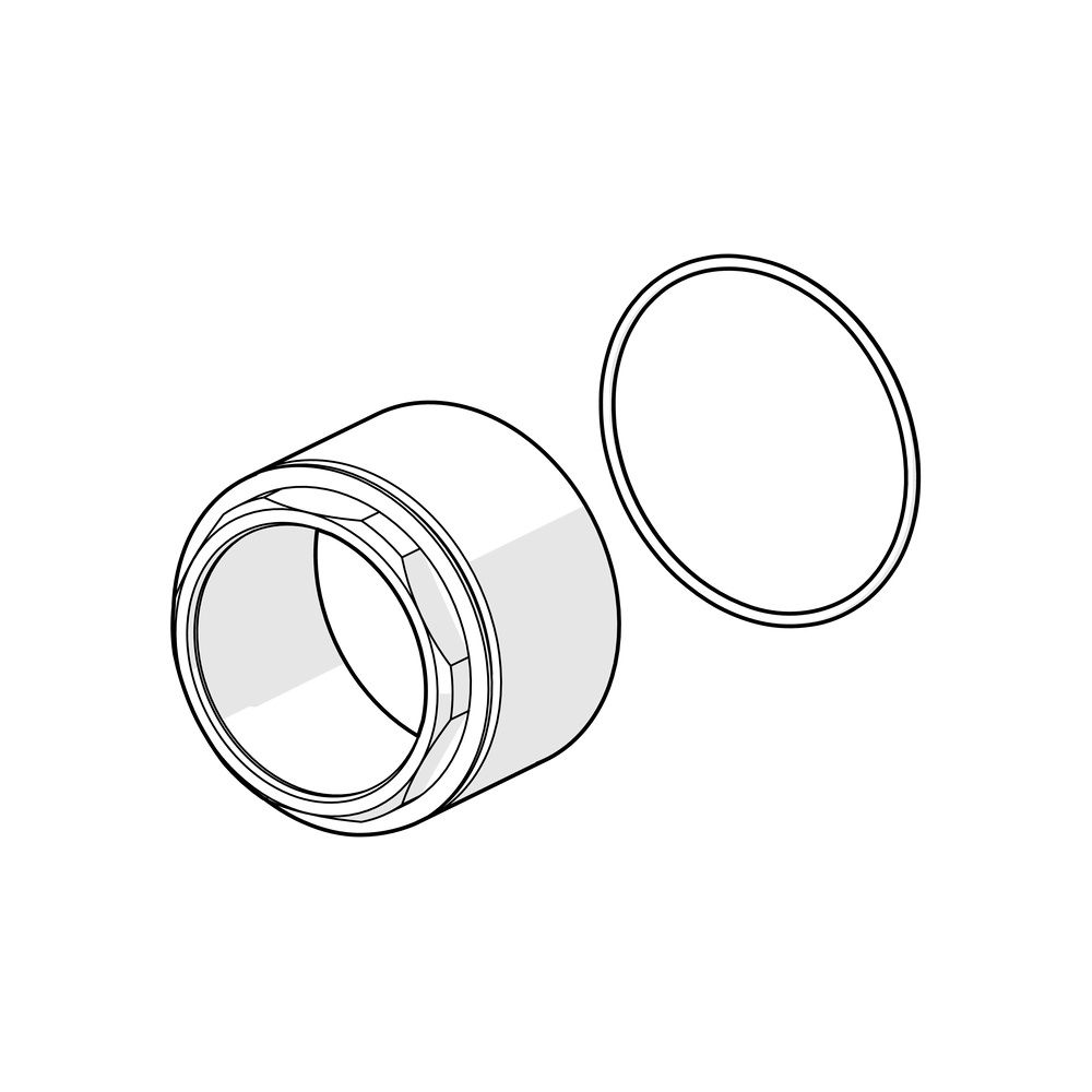 Hansa Varox Ringschraube M50x1, Schlüsselweite 45, 59912980... HANSA-59912980 4015474131330 (Abb. 2)