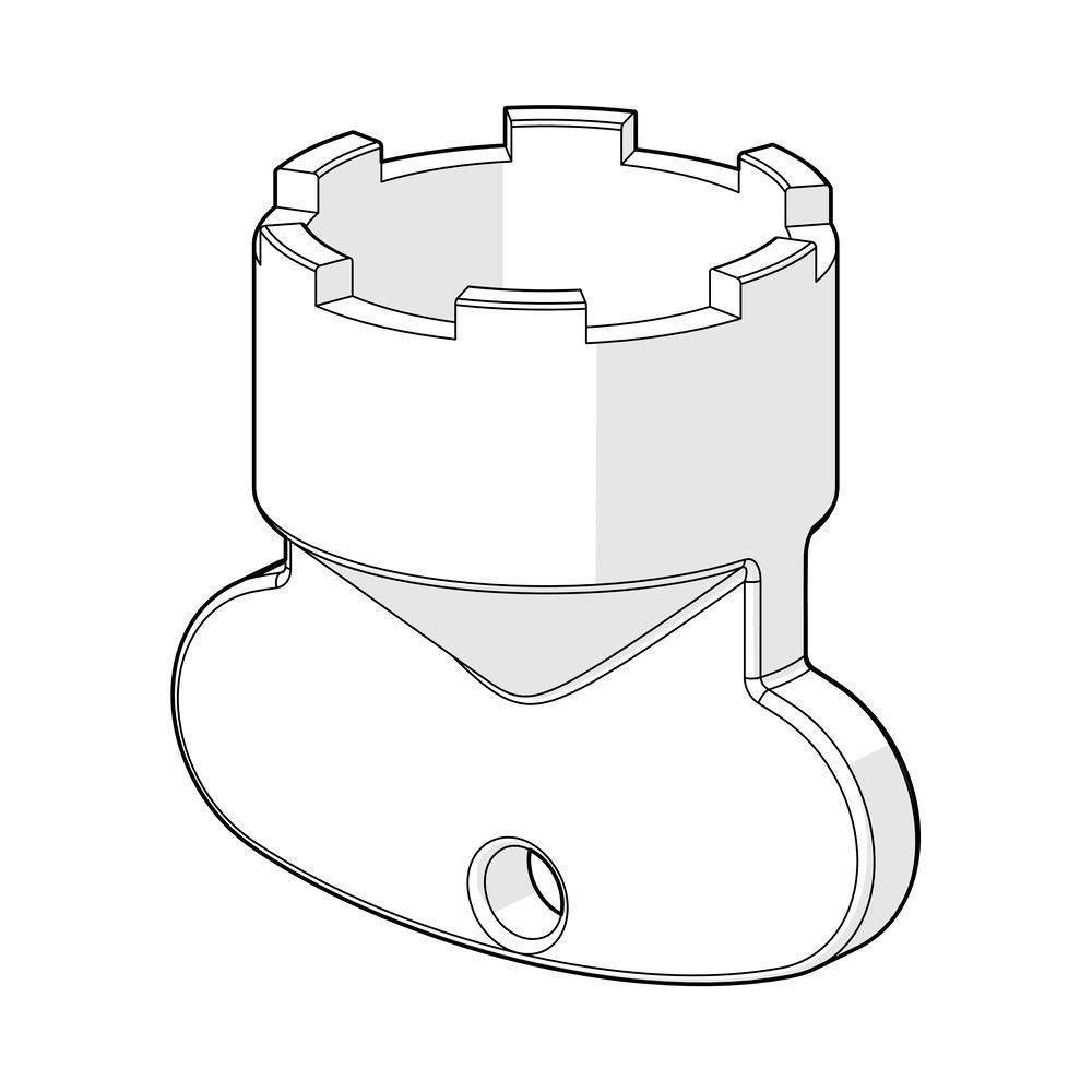 Hansa Schlüssel für Luftsprudler, M24x1, 59913134... HANSA-59913134 4015474160347 (Abb. 2)