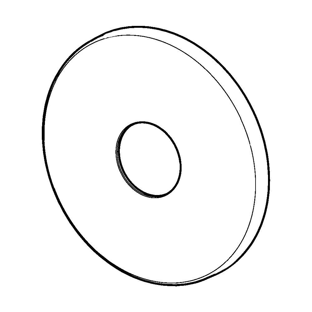 Hansa Rosette CLEAR 59913180 Durchmesser 60mm... HANSA-59913180 4015474164505 (Abb. 2)