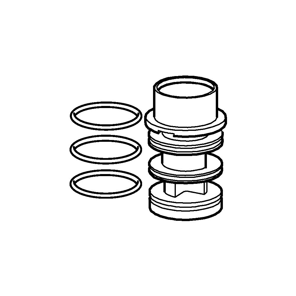 Hansa Adapter für Unterputz-Einbaukörper, 59913282... HANSA-59913282 4015474178809 (Abb. 2)