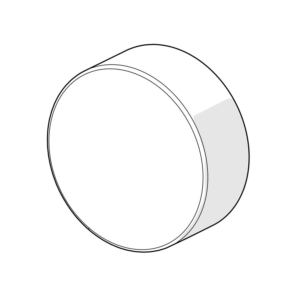 Hansa Designo Abdeckkappe, Chrom, 59913332... HANSA-59913332 4015474200708 (Abb. 2)