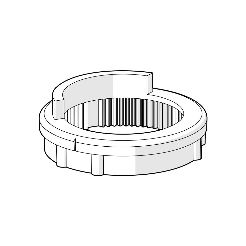 Hansa Einstellring für Unterputz-Einbaukörper, 59913466... HANSA-59913466 4015474210929 (Abb. 2)