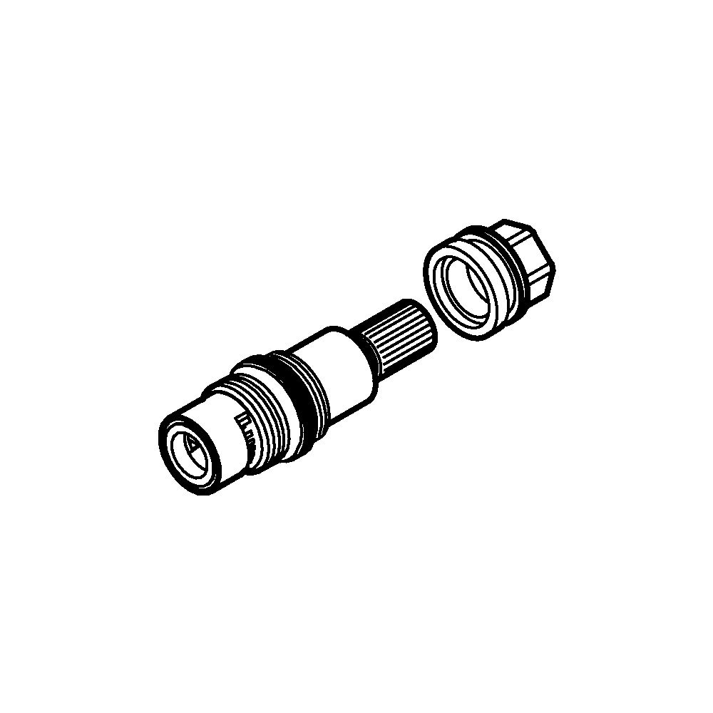 Hansa Oberteil, Anschlussgröße G 1/2", 59913470... HANSA-59913470 4015474210967 (Abb. 2)