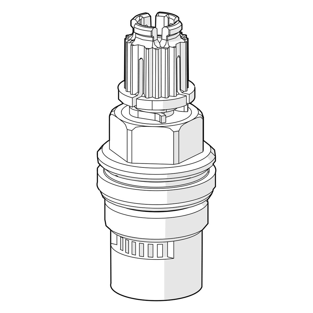 Hansa Oberteil, Anschlussgröße G 1/2", 59913491... HANSA-59913491 4015474217294 (Abb. 2)