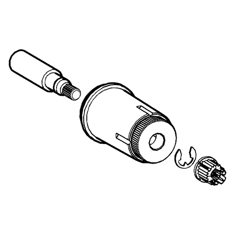 Hansa Matrix Spindel, Chrom, 59913689... HANSA-59913689 4015474253360 (Abb. 2)