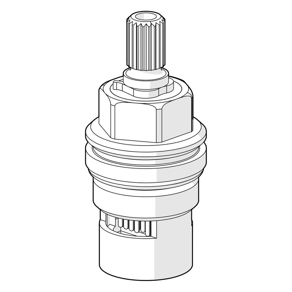 Hansa Oberteil, Anschlussgröße G 1/2", 59913691... HANSA-59913691 4015474253384 (Abb. 2)