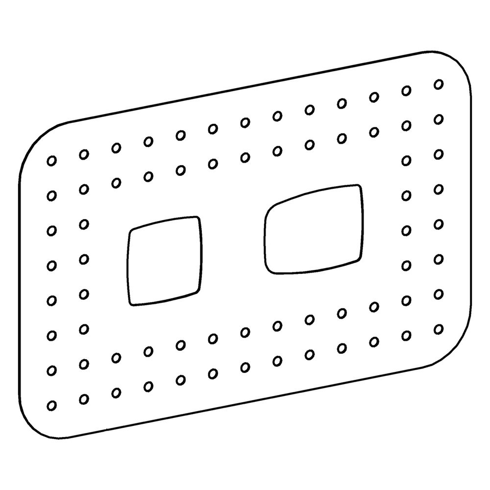 Hansa Matrix Collar für Unterputz-Einbaukörper, 59913695... HANSA-59913695 4015474253421 (Abb. 2)