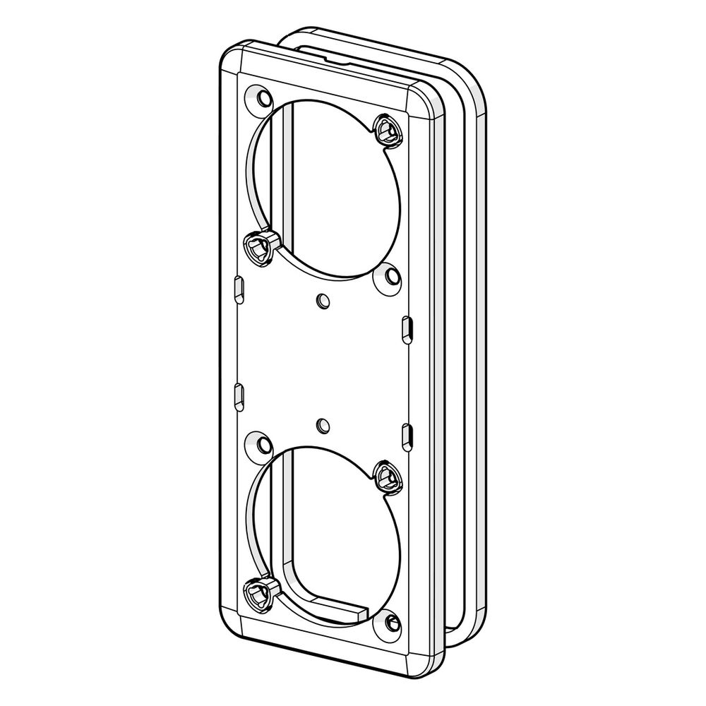 Hansa Deckplatte Halter für Unterputz-Einbaukörper, 59913697... HANSA-59913697 4015474253445 (Abb. 2)
