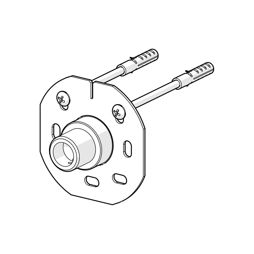 Hansa Deckplatte Halter für Unterputz-Einbaukörper, 59913710... HANSA-59913710 4015474250147 (Abb. 2)